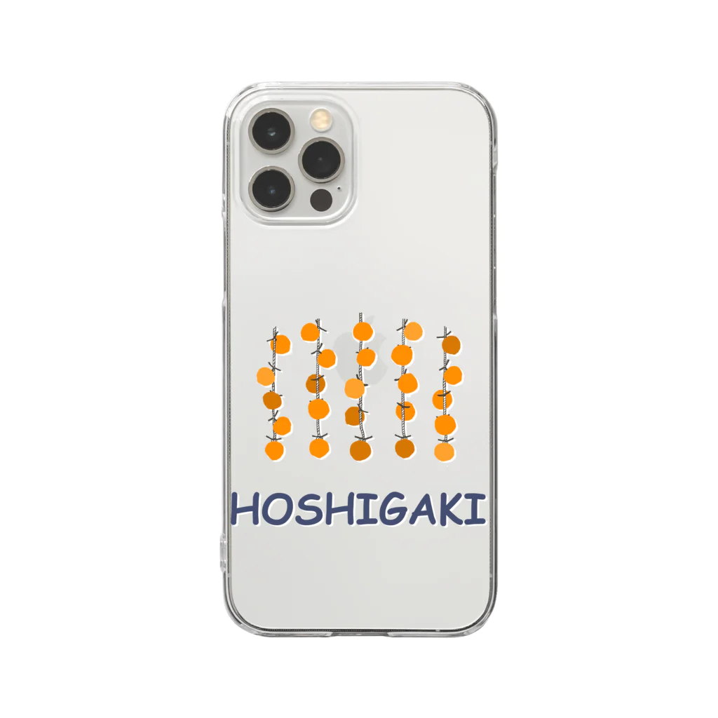 SU-KUのHOSHIGAKI Clear Smartphone Case