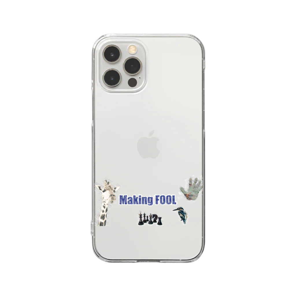 Making FOOLのMaking FOOL 003 Clear Smartphone Case