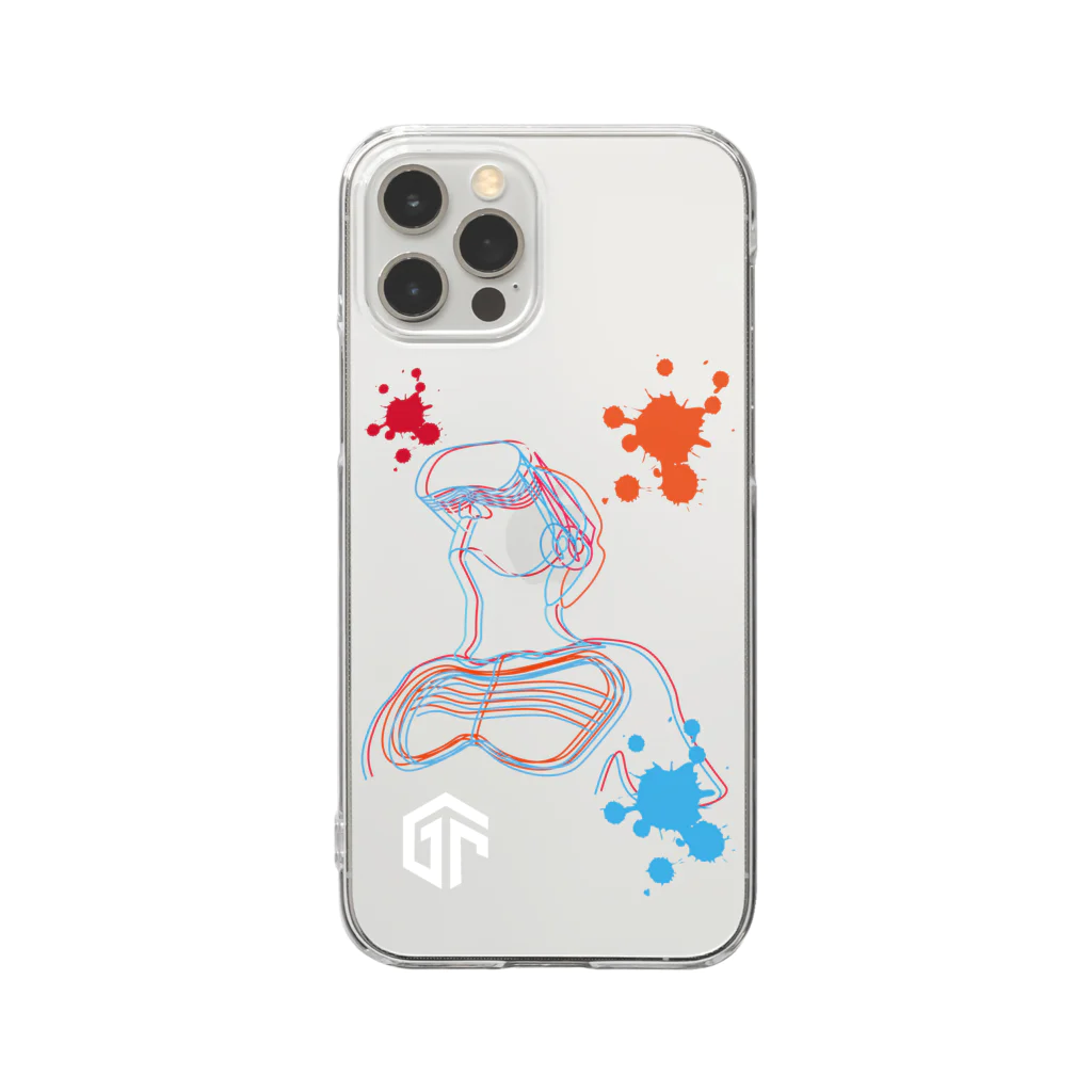 GraForceのGraForce スマホケース『DNA』 Clear Smartphone Case