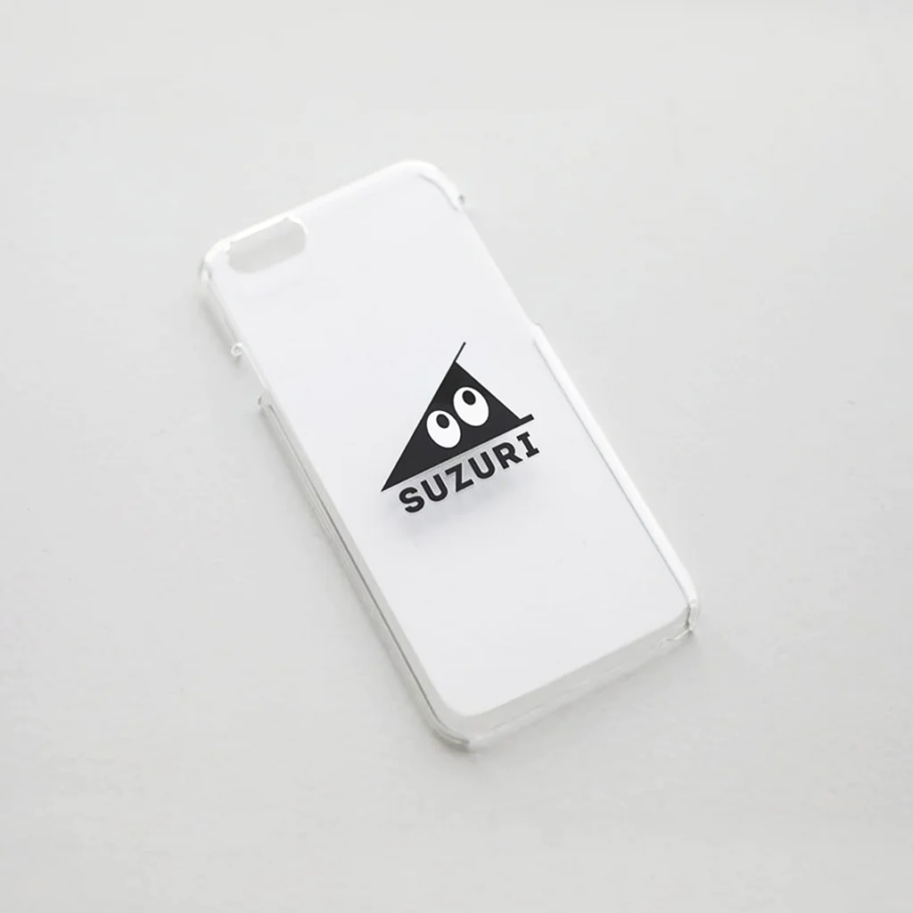 LalaHangeulのメンダコさんドットバージョン Clear Smartphone Case :placed flat