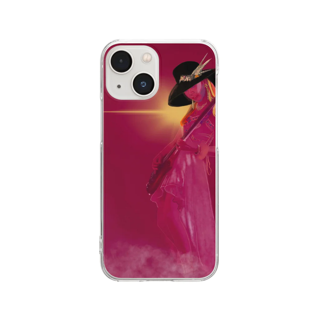 vigato1964のRock’n girl Clear Smartphone Case