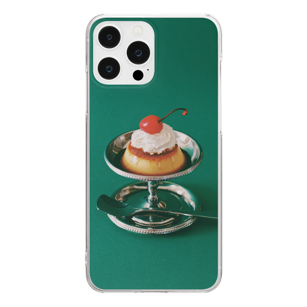 Kensuke Hosoyaのプリン Clear Smartphone Case