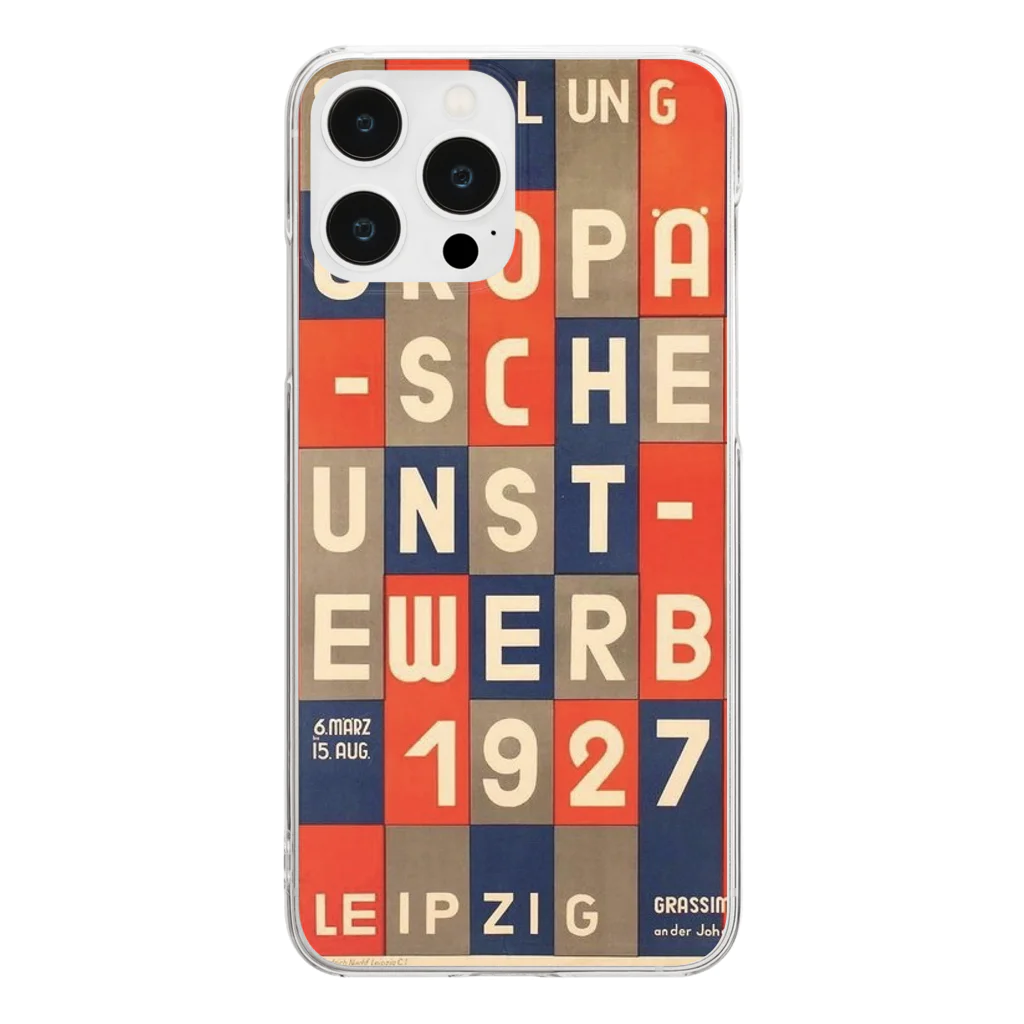 YS VINTAGE WORKSのドイツ・ライプツィヒ　バウハウス　1927 Clear Smartphone Case