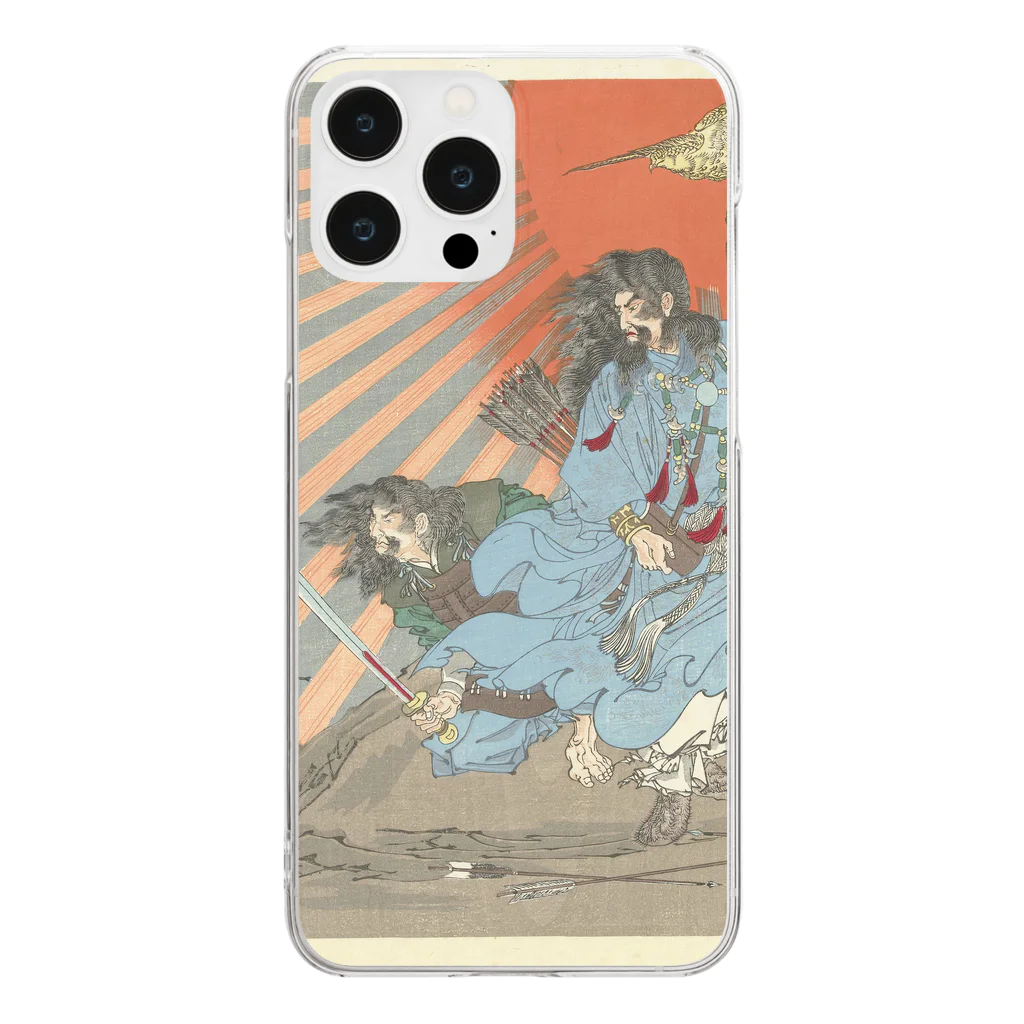 PALA's SHOP　cool、シュール、古風、和風、の神武天皇の東征、渡辺信一、 Clear Smartphone Case