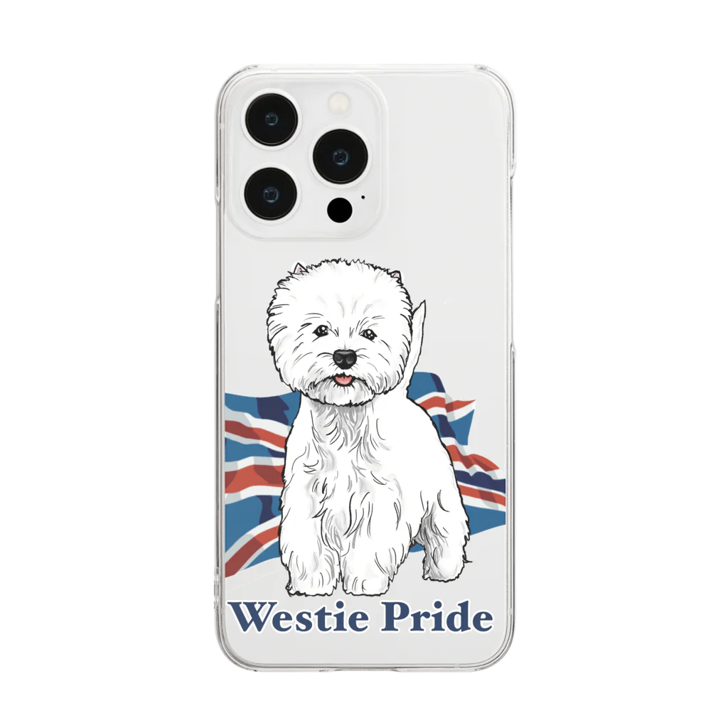 Kizplanning 「Sylph&Devil's」のWestie Pride  Clear Smartphone Case