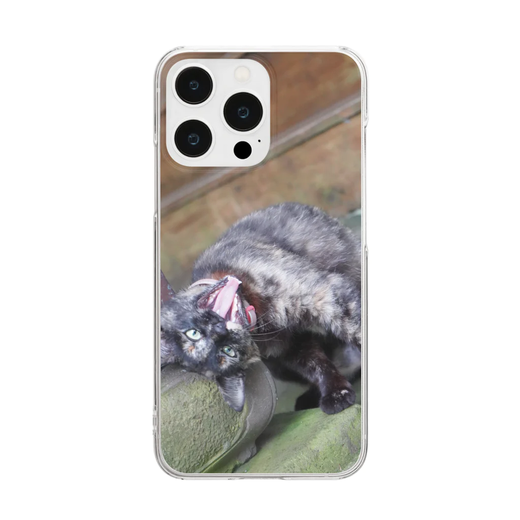 maaya2107のねこ猫 Clear Smartphone Case