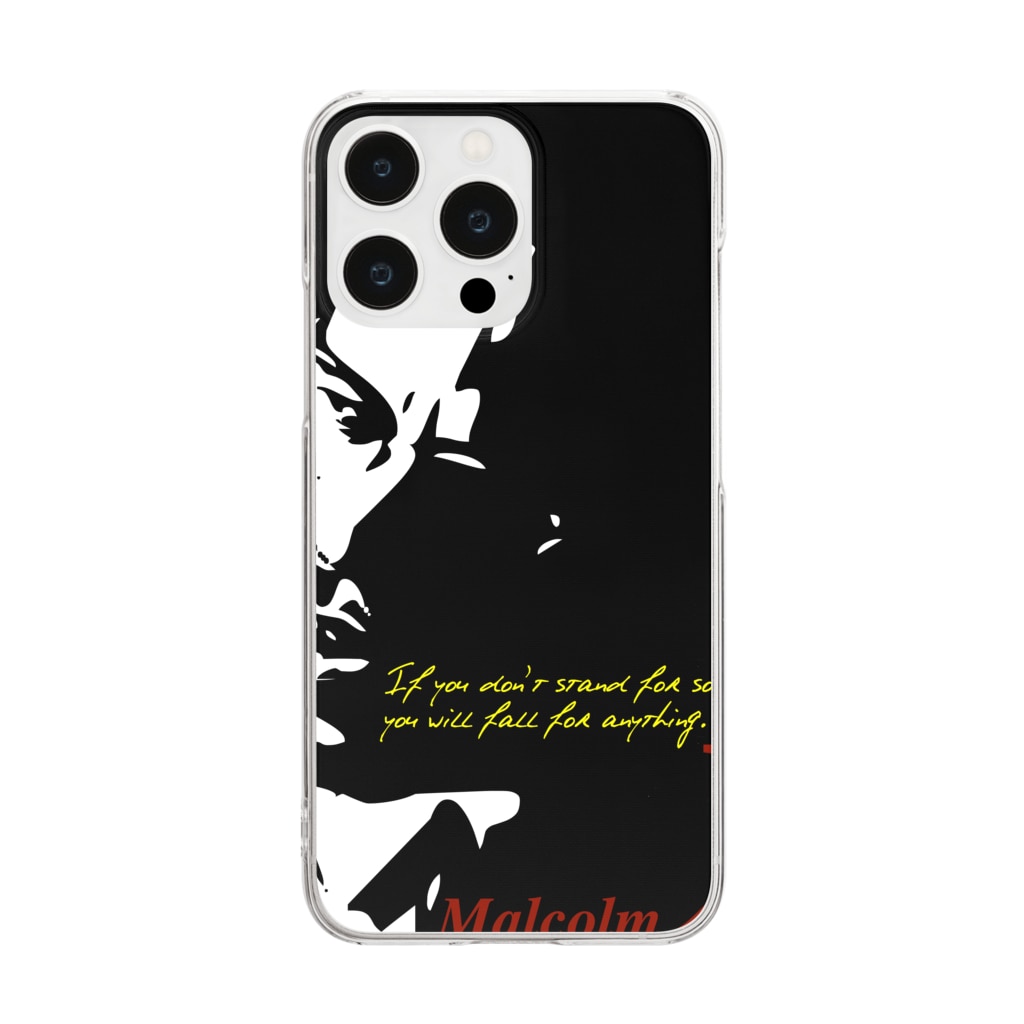 JOKERS FACTORYのMALCOLM X Clear Smartphone Case