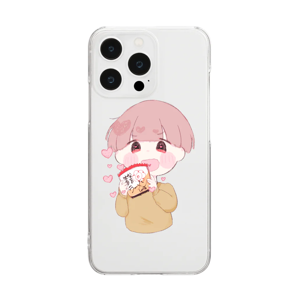 kamのきみがだいしゅきくん　わるいこと Clear Smartphone Case