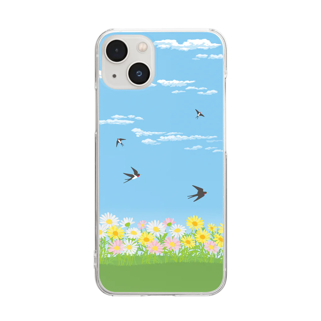 SoraTamagoの春の風景 part4 spc004 Clear Smartphone Case