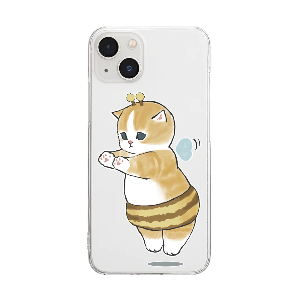 mofusandのはちにゃん Clear Smartphone Case