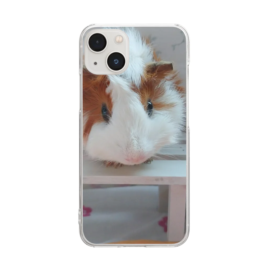 Milkoftheguineapigのモルモットのmilk Clear Smartphone Case