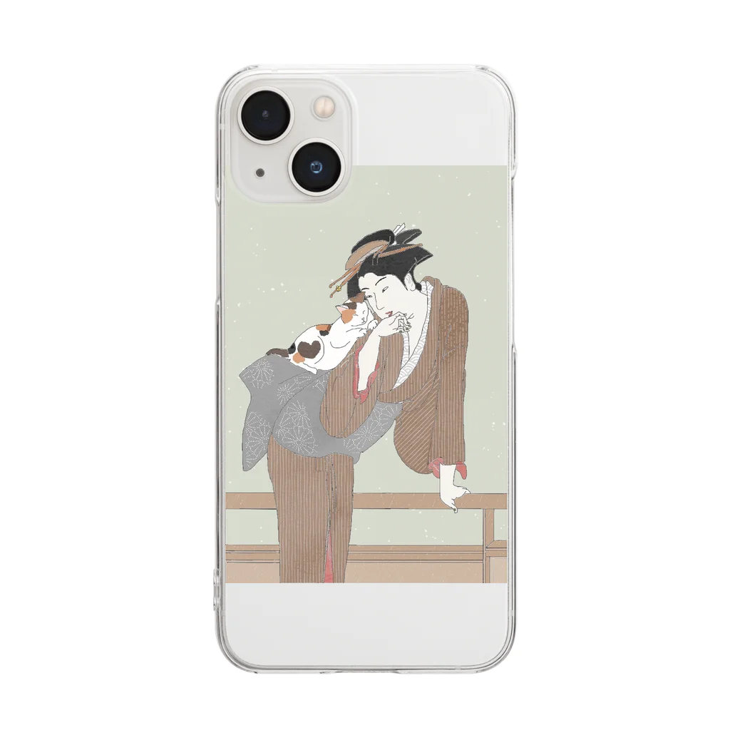 keeeeeep smilingのON部、部員募集中！ Clear Smartphone Case