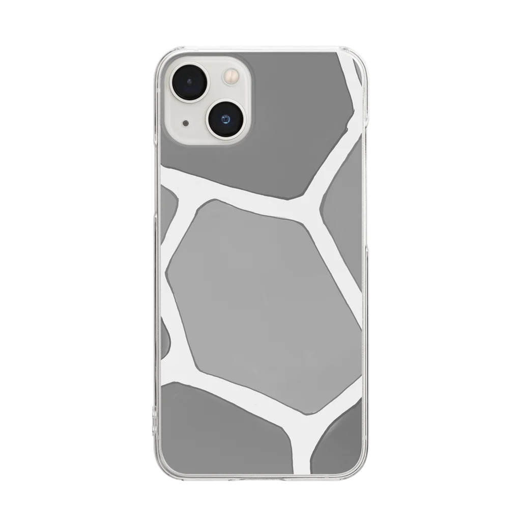 icimura_6の石 Clear Smartphone Case