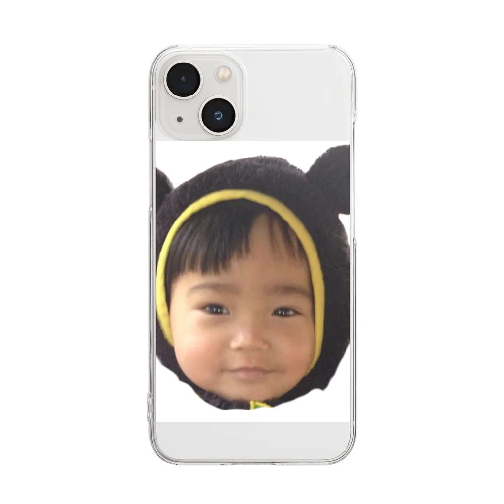 猫のお姫様のリッキー Clear Smartphone Case