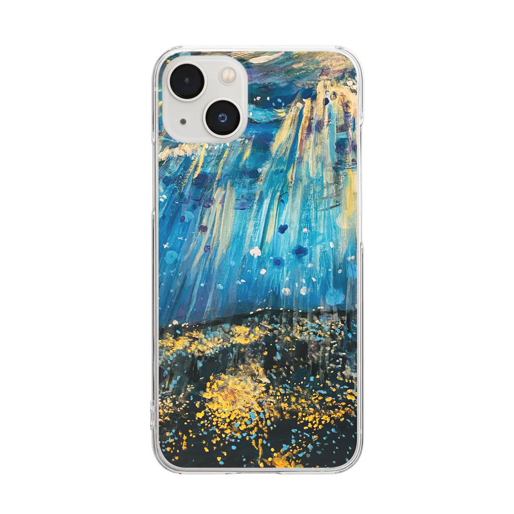 suzuri26のUnder the Sea! Clear Smartphone Case