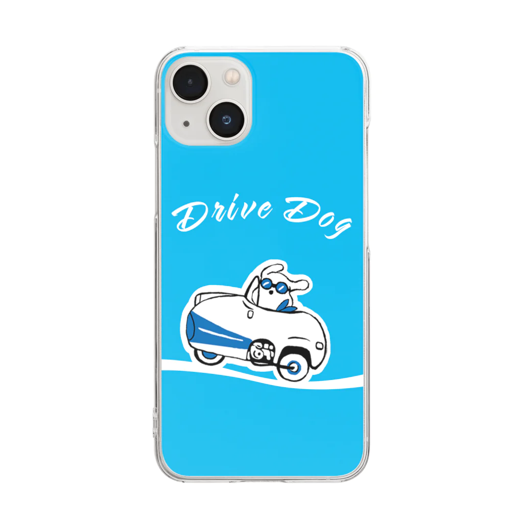 N's CreationのDrive Dog スマホケース クリアスマホケース