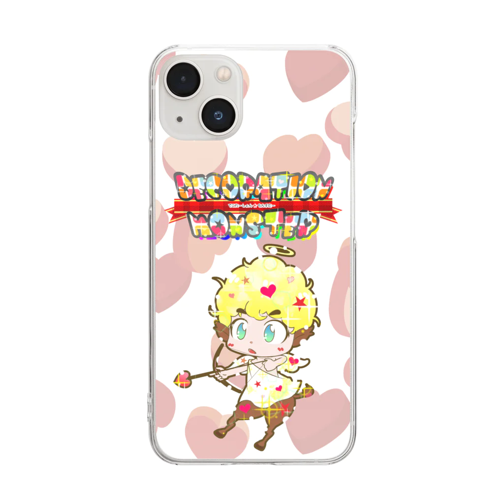 デコレーションモンスター@夢を叶えるお手伝い！のデコモン【きゅぴ】 Clear Smartphone Case