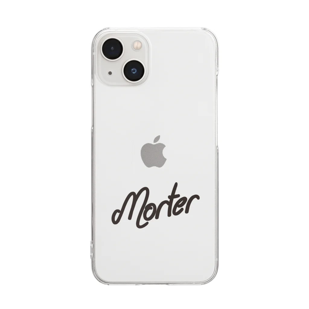 モルターのモルター作業ウェア Clear Smartphone Case