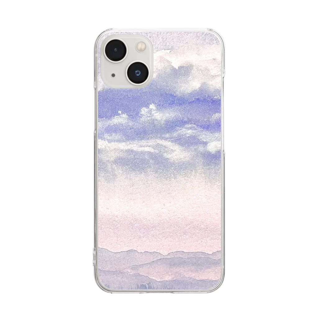 chiitakeのモヤモヤ Clear Smartphone Case