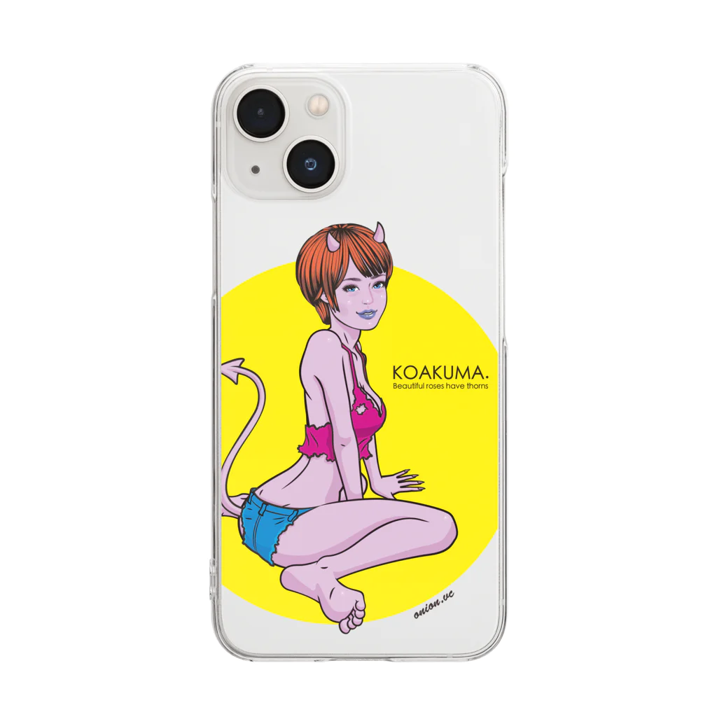 onion.vcのKOAKUMA Girls  02 Clear Smartphone Case