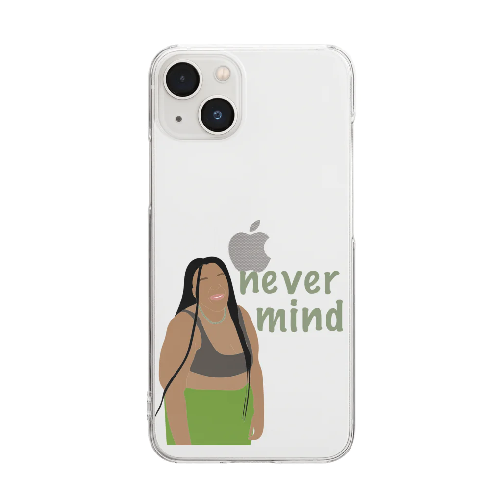 RainbowTokyoのNever mind Clear Smartphone Case