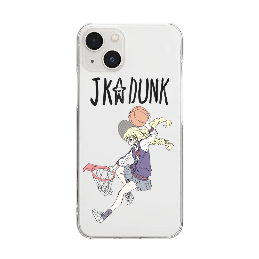 はやたのJK☆DUNK2 Clear Smartphone Case