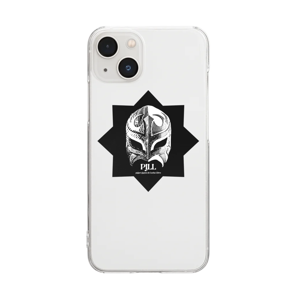 PJLLのPJLL 5STAR Black Clear Smartphone Case