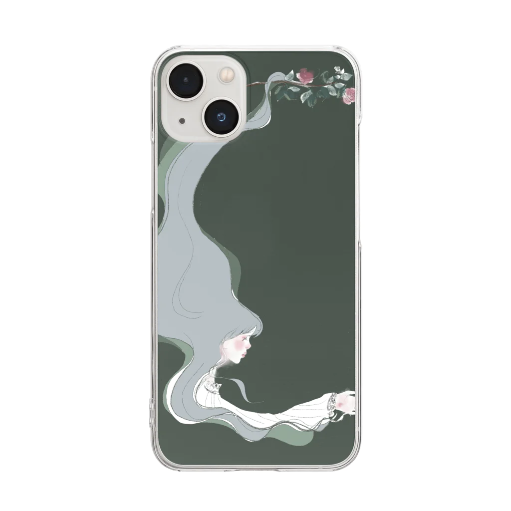 y.の手を差し伸べたくなる Clear Smartphone Case