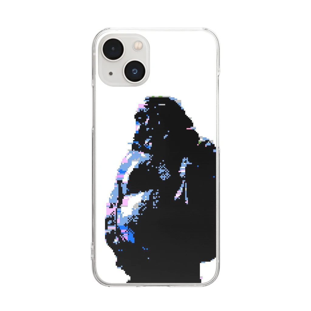 布袋 in abandoned housesのhotei_sc01 Clear Smartphone Case