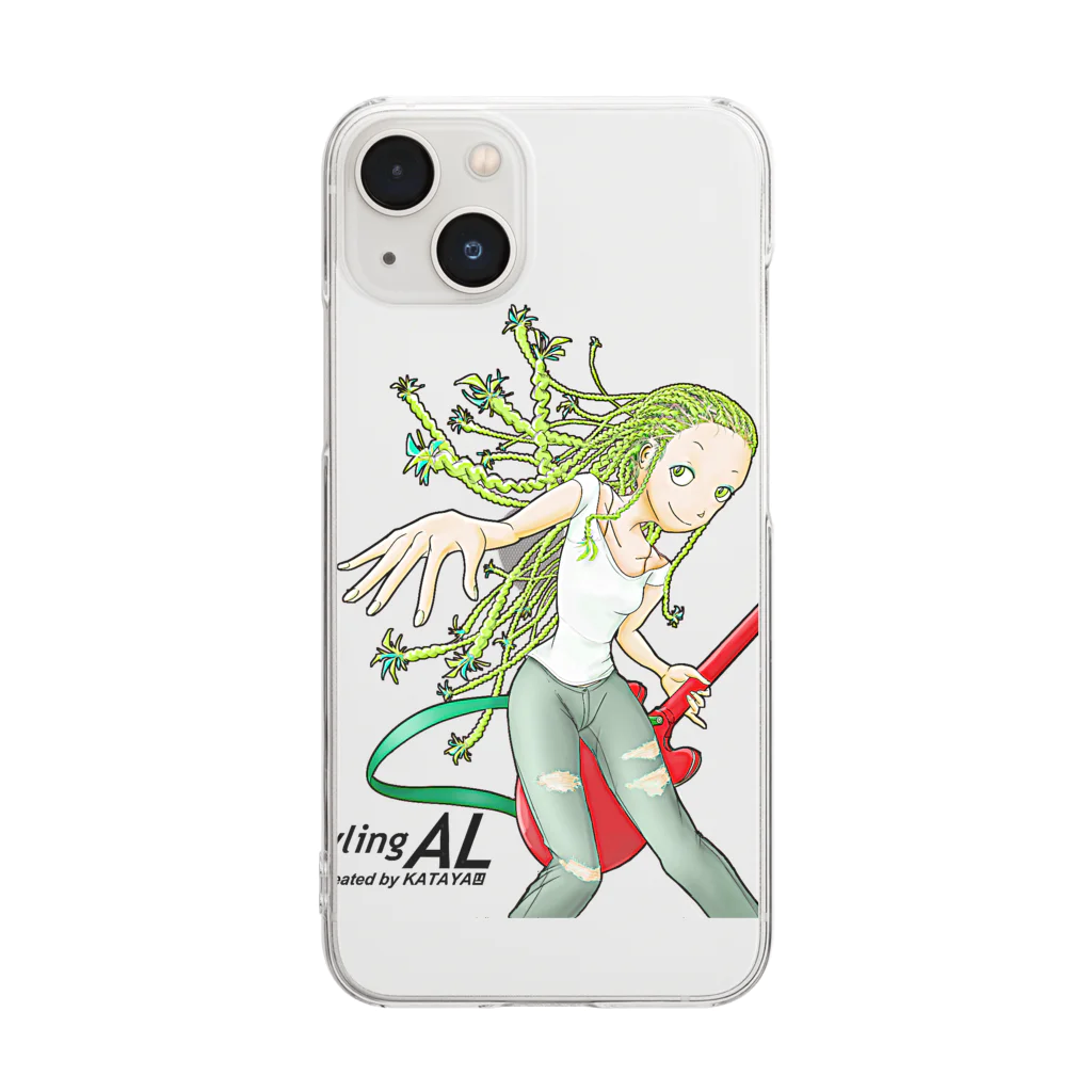 空想世界　HowlingAL のEpi BLAZE 背面透過 Clear Smartphone Case