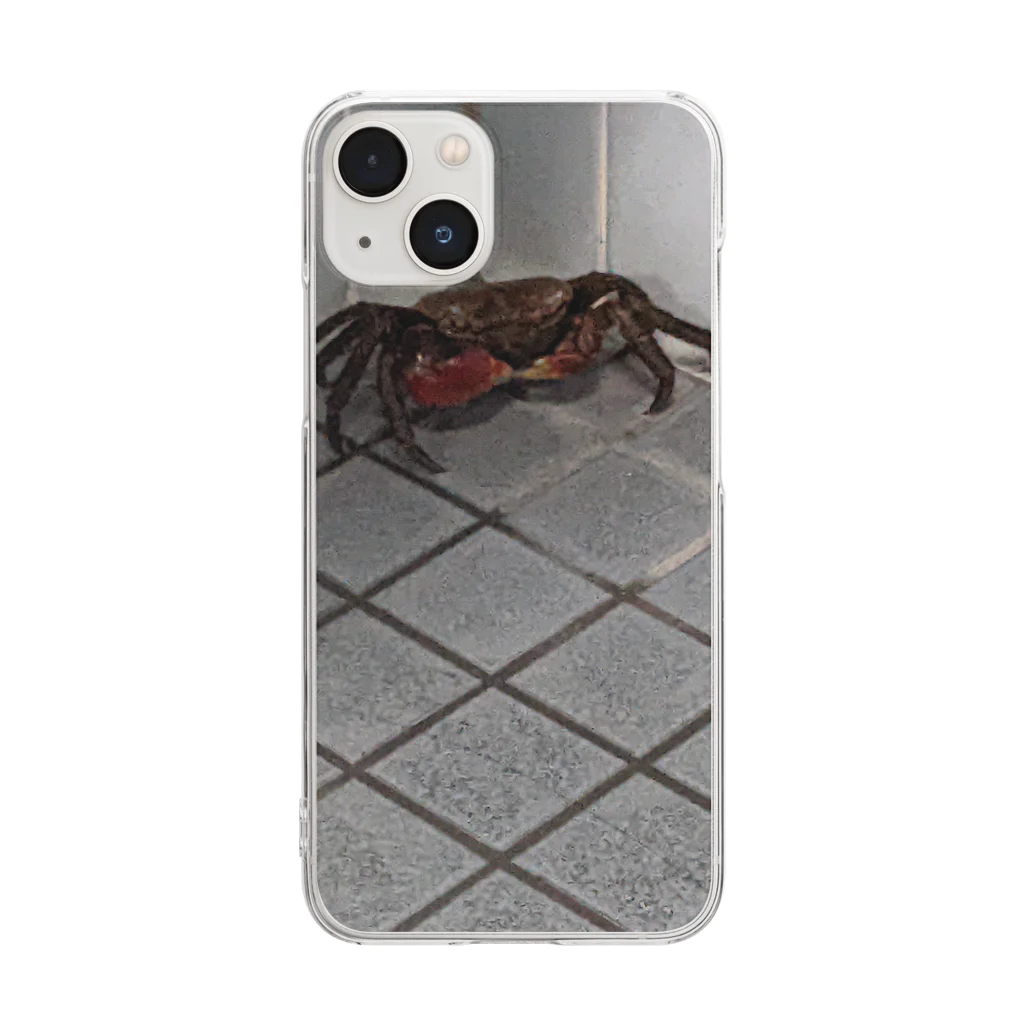 what manのCrab Clear Smartphone Case