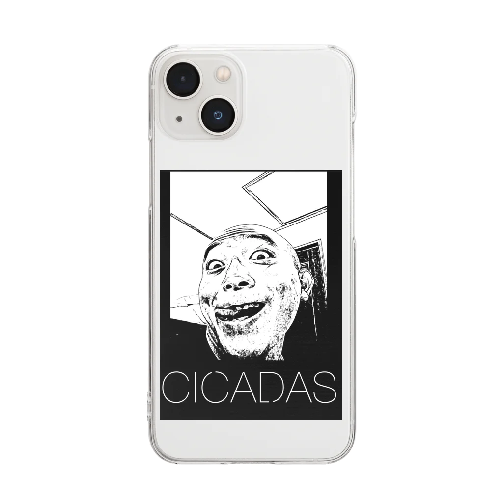 cicaDasのCICADAS 公式　k クリアスマホケース