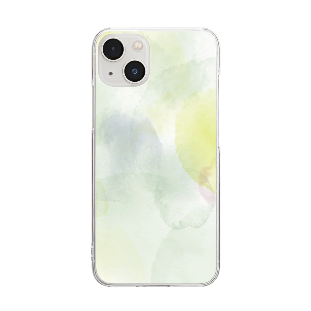 _ys_のみどり Clear Smartphone Case