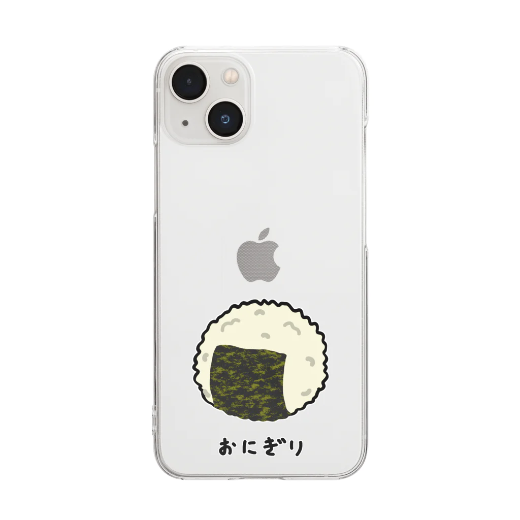 脂身通信Ｚのまるいおにぎり♪220801 Clear Smartphone Case