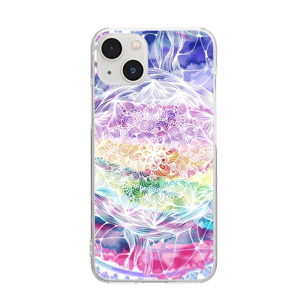 SajikiMegumiの虹 Clear Smartphone Case