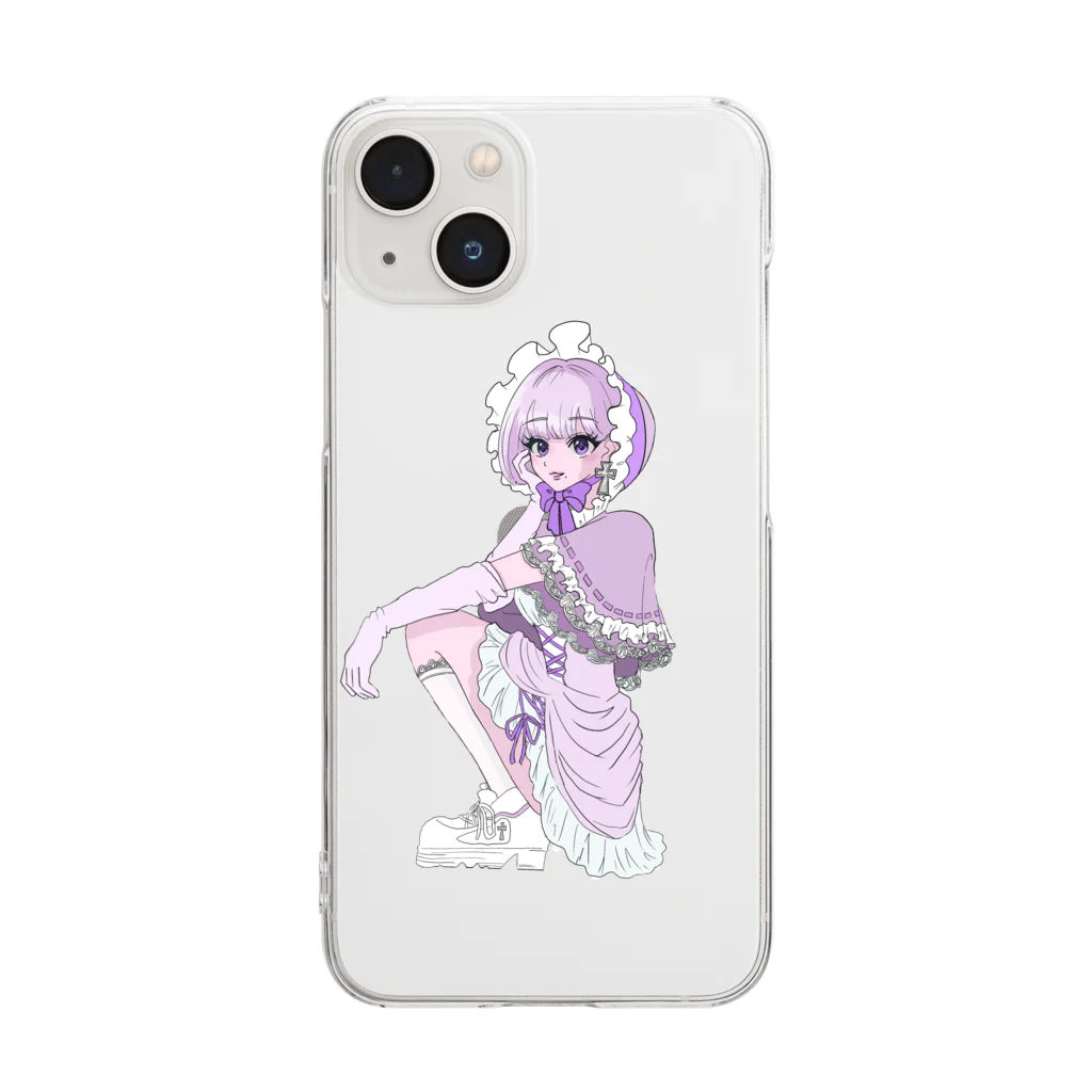 LIRACOの女の子1 Clear Smartphone Case