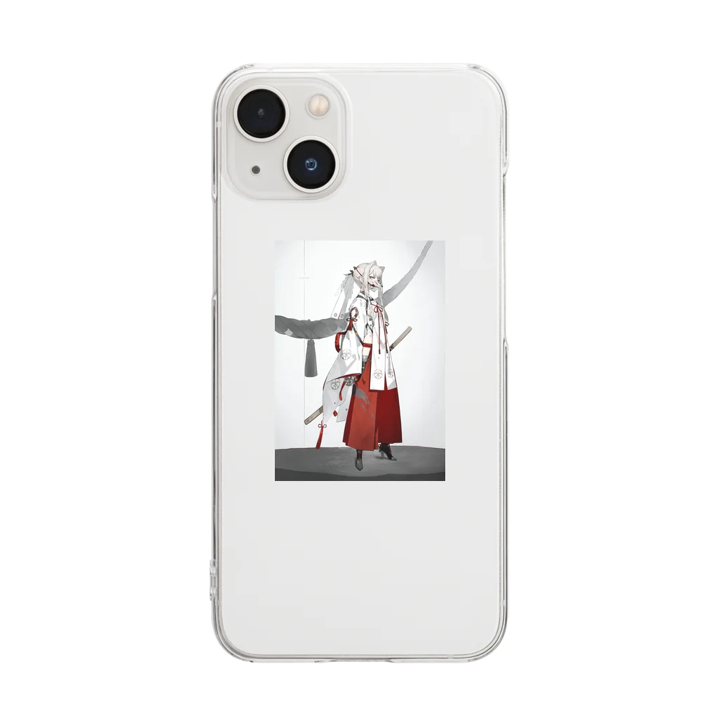 ANIMEのkaguru Clear Smartphone Case