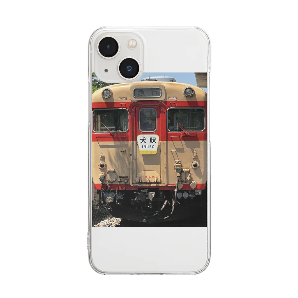 jf_railwayのいすみ鉄道キハ28グッズ Clear Smartphone Case