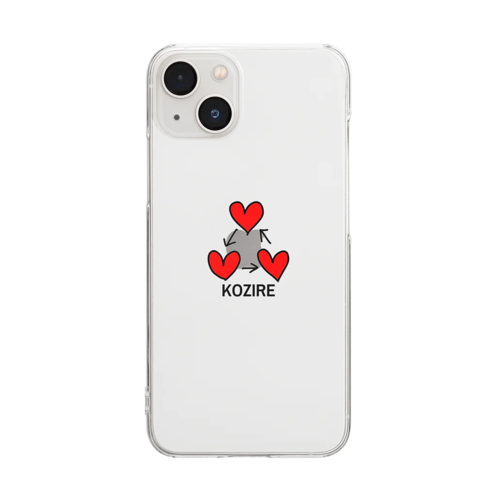 MUDA NA ICONのKOZIRE Clear Smartphone Case