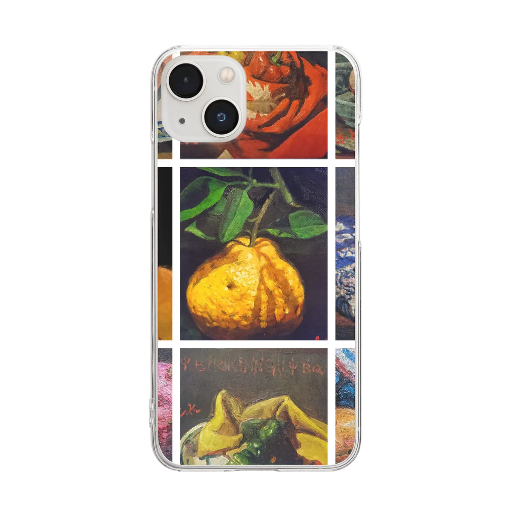 atelier-atsushiのAtushi Kubo (Food) Clear Smartphone Case