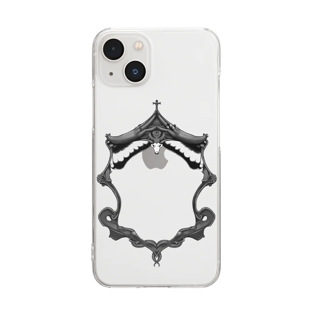 Specimen of Delusionの信愛する盲者 Clear Smartphone Case