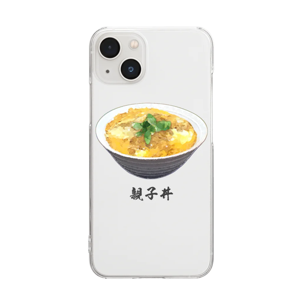 脂身通信Ｚの親子丼_220911 Clear Smartphone Case