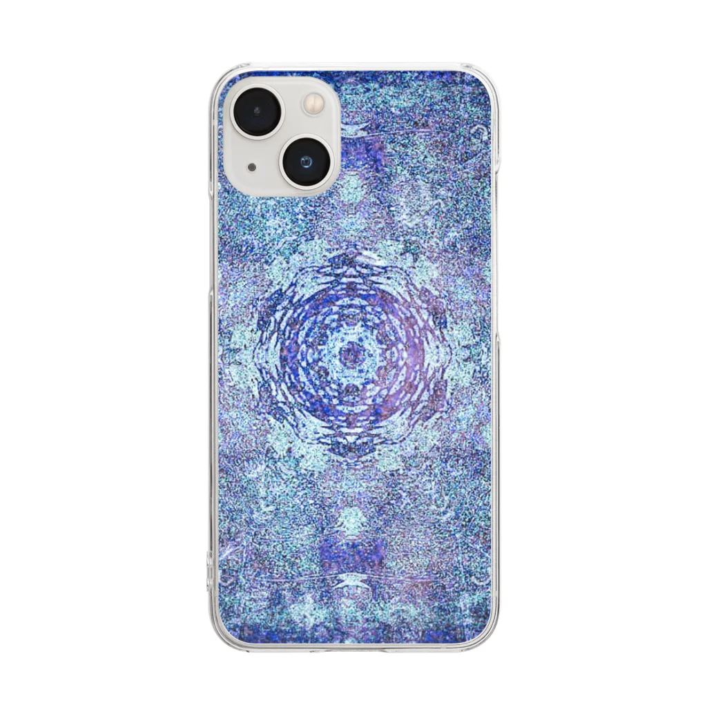 Anna’s galleryの碧の結晶 11 Clear Smartphone Case