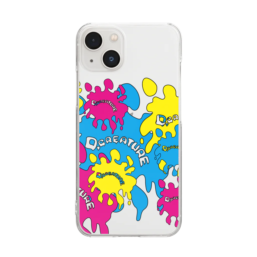 Dany.JのD.CREATURE_logo Clear Smartphone Case