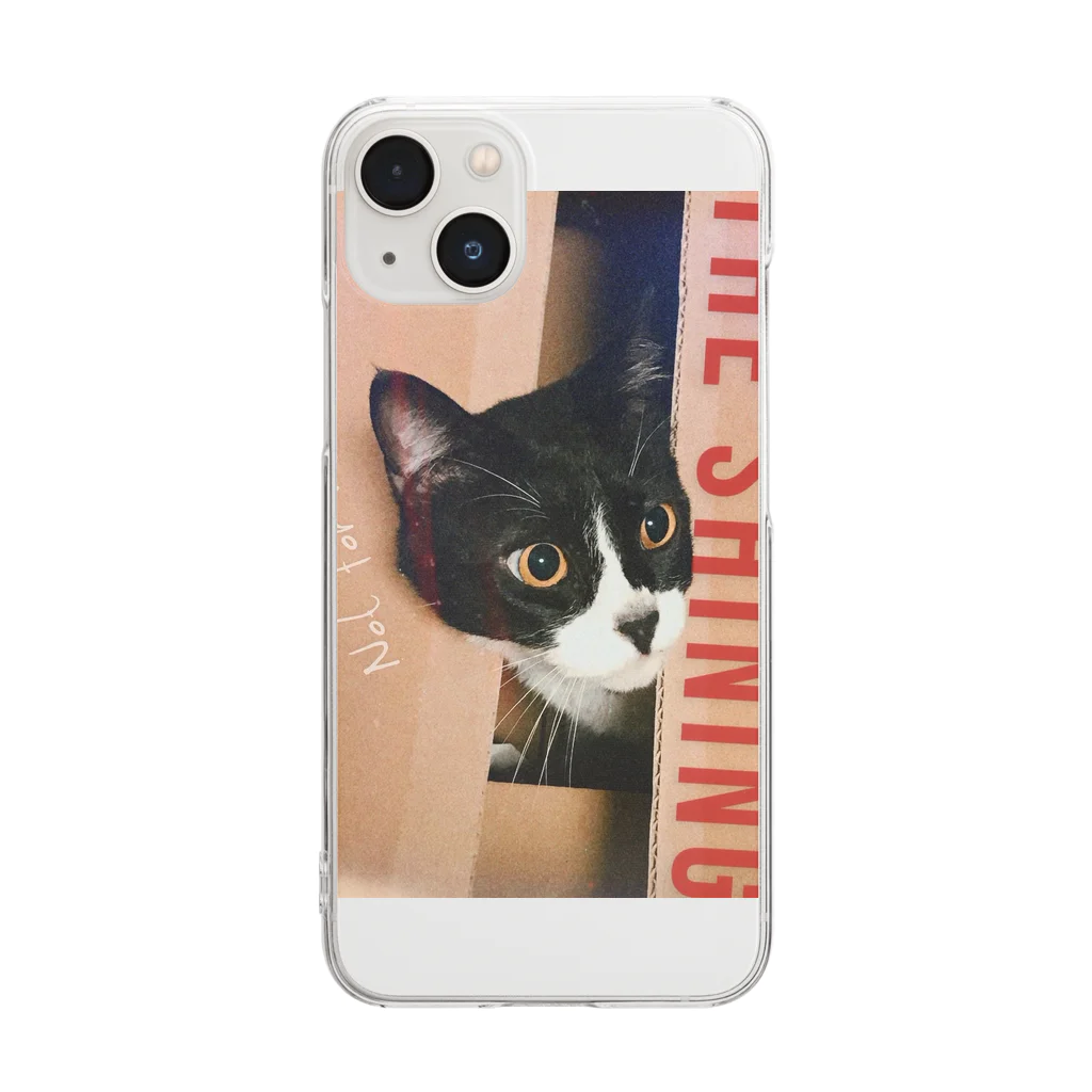 Hachi_urのHachi「THE SHiNiNG」 Clear Smartphone Case