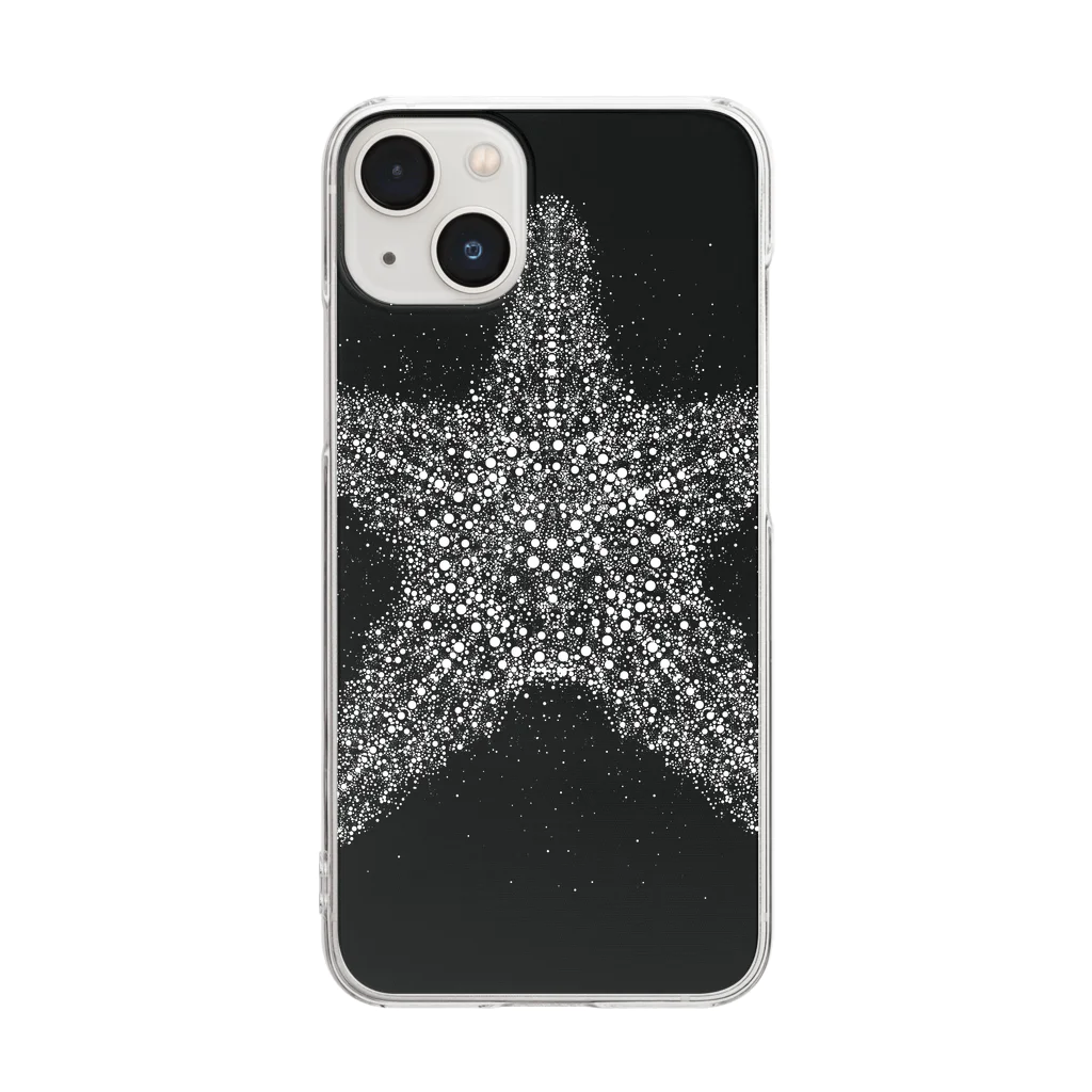 Dot .Dot.の"Dot.Dot."#008 Starfish Clear Smartphone Case