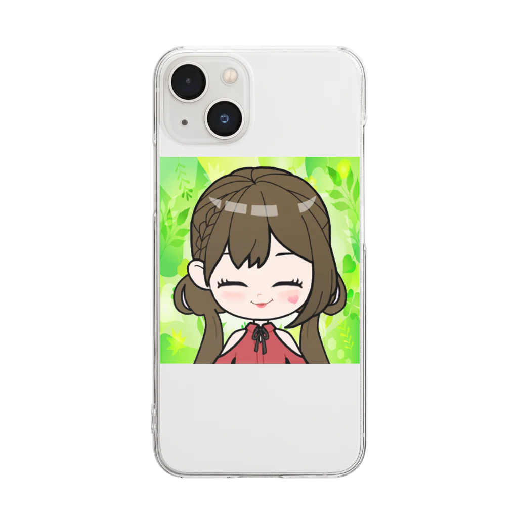 cyoko_630のチョコ１ Clear Smartphone Case