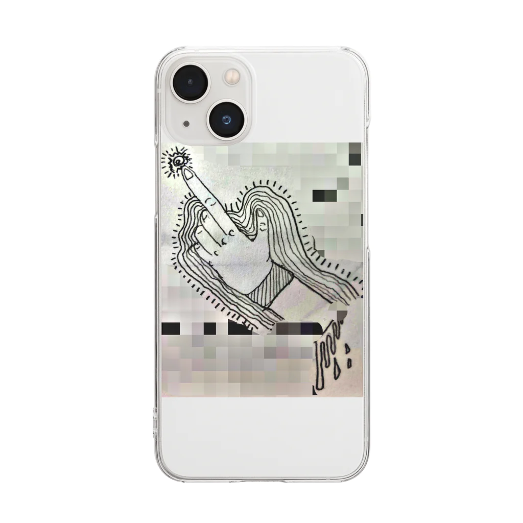 FujiwaraYasunariのイエア！！！！！ Clear Smartphone Case