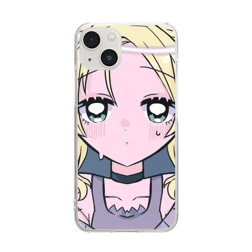 😕の天使ちゃん👼 Clear Smartphone Case