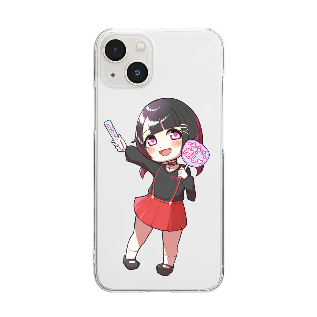 【ECG】兎月れなち🐰😈の兎月れなち Clear Smartphone Case